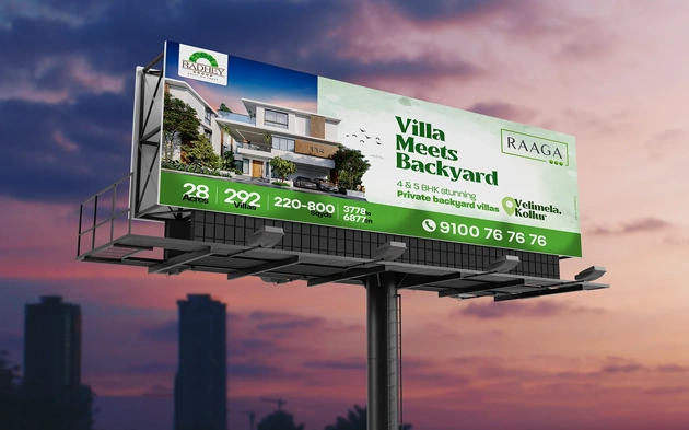 Outdoor Hoarding Design